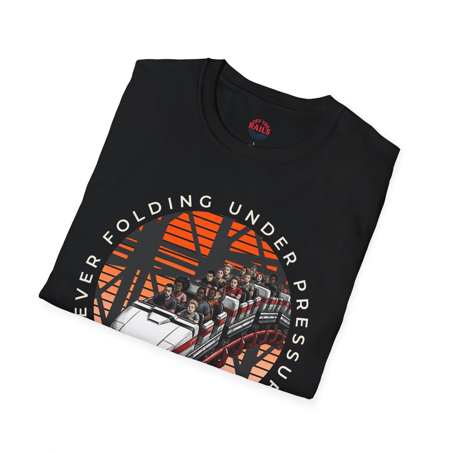 G-Force Hunter Roller Coaster T-Shirt | Never Folding Under Pressure
