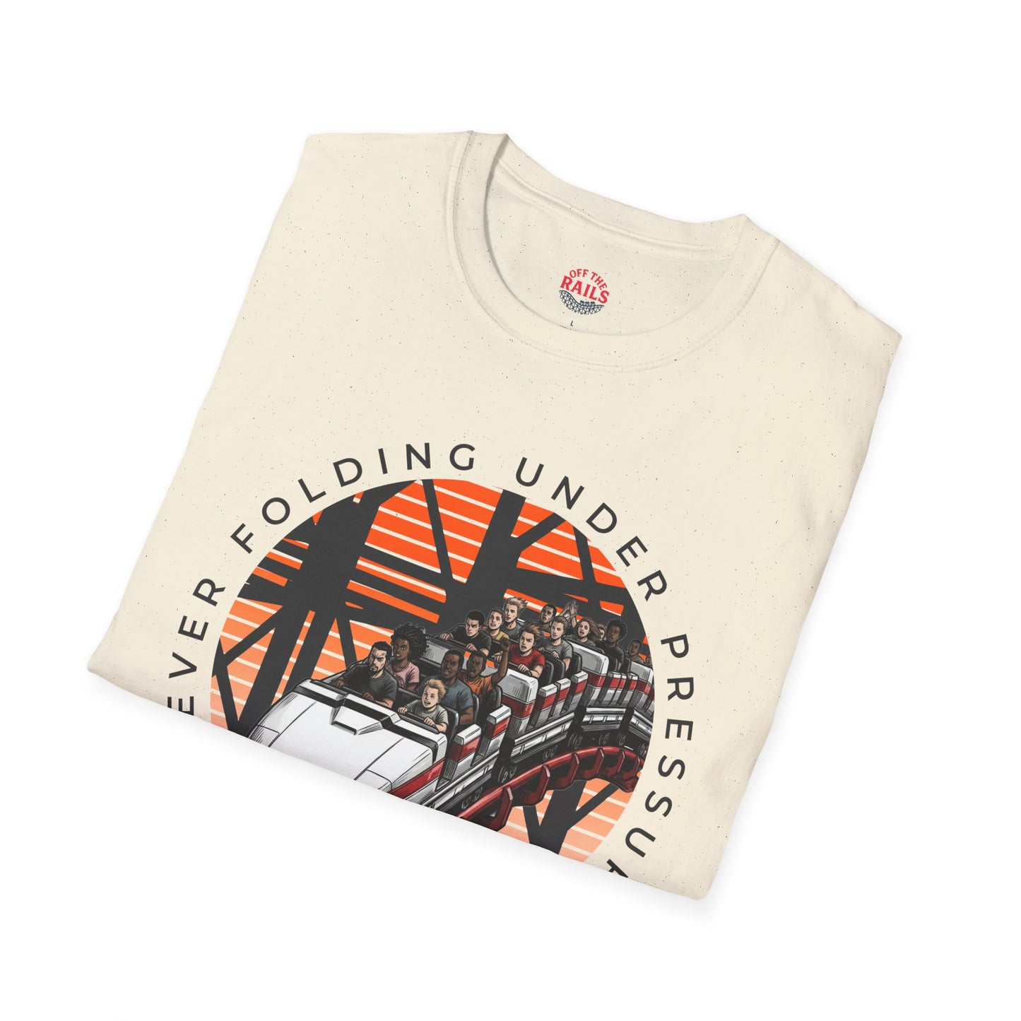 G-Force Hunter Roller Coaster T-Shirt | Never Folding Under Pressure