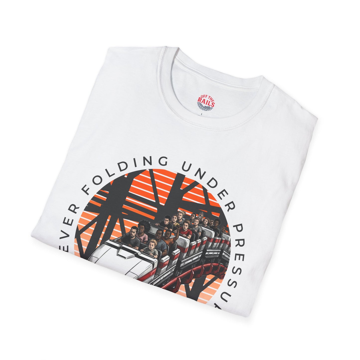 G-Force Hunter Roller Coaster T-Shirt | Never Folding Under Pressure
