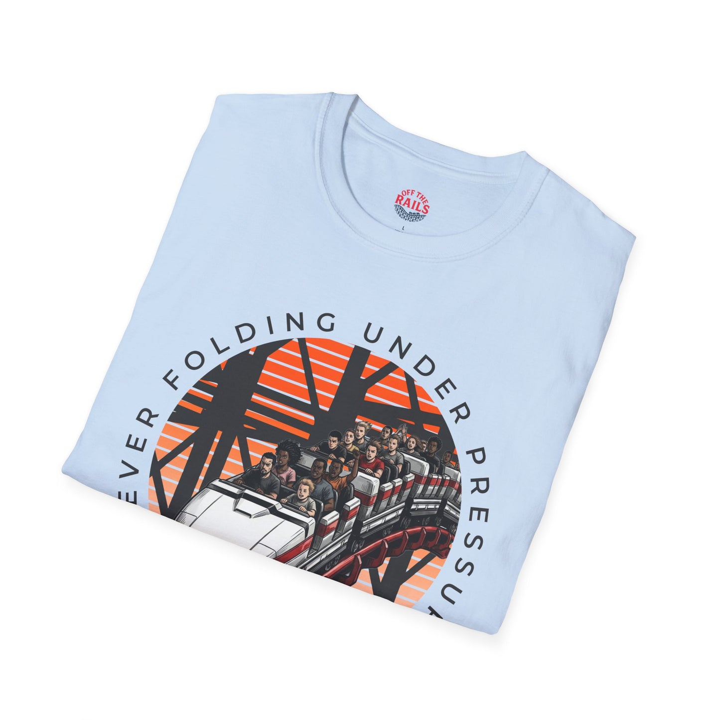 G-Force Hunter Roller Coaster T-Shirt | Never Folding Under Pressure